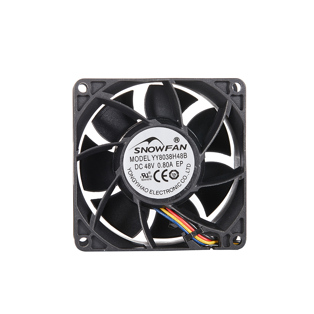 80x80x38mm-2 直流无刷冷却风扇 ce 认证 8038 直流 12v 风扇