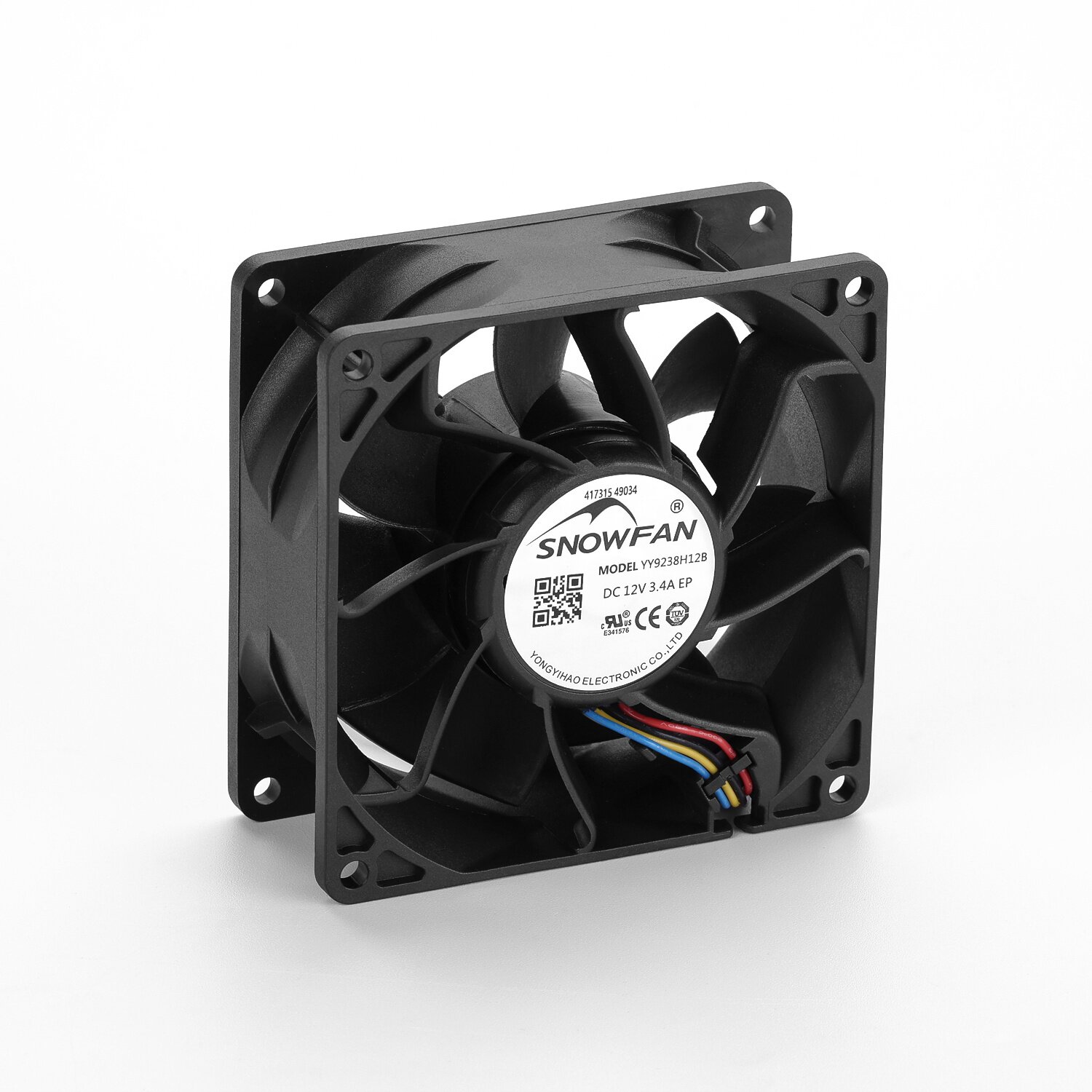 9238-1 12v 直流电机风扇 92mm 直流无刷轴流冷却风扇 工业应用