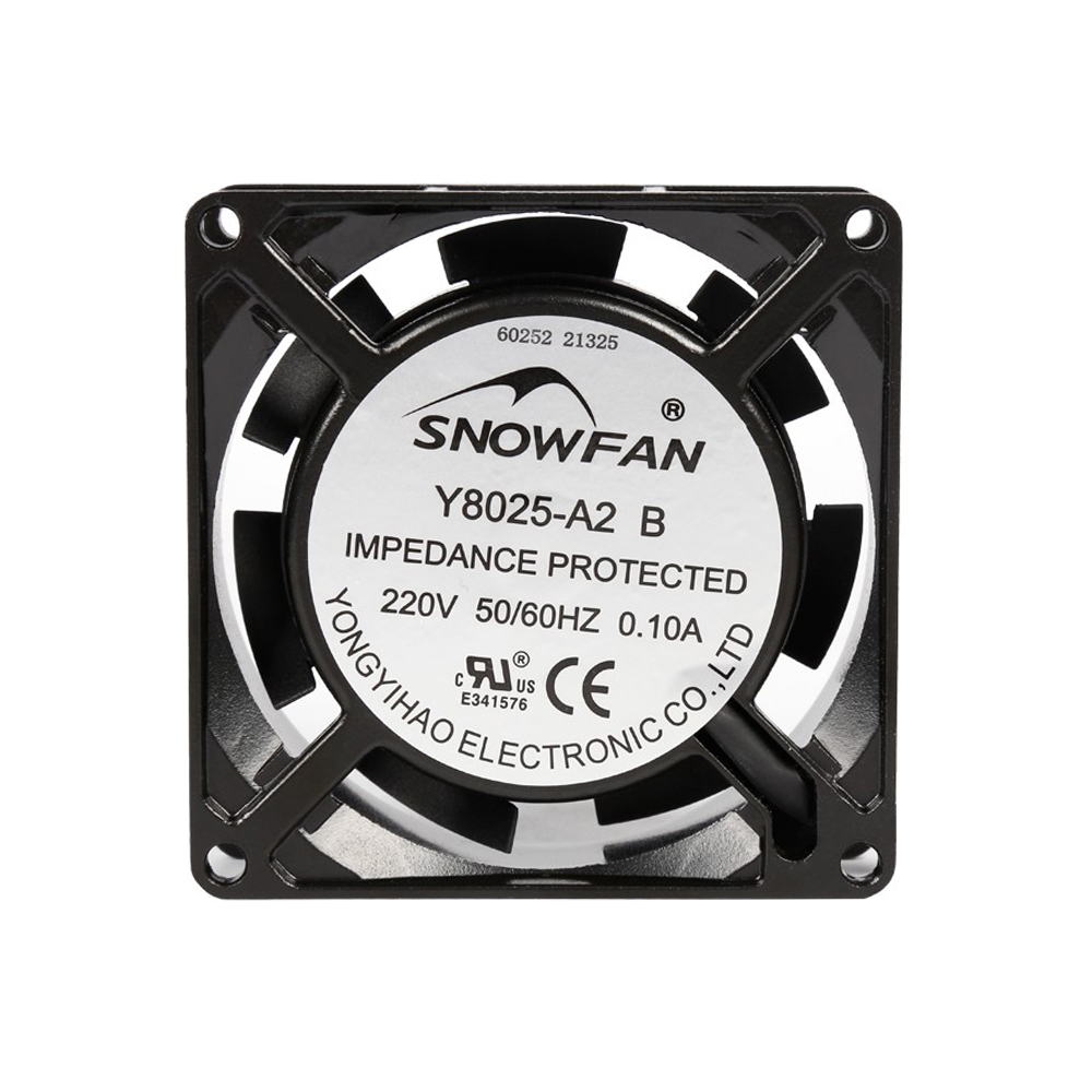 110v 220v 80mm x 25mm 通风排气交流冷却风扇适用于焊接炉 diy 冷却项目