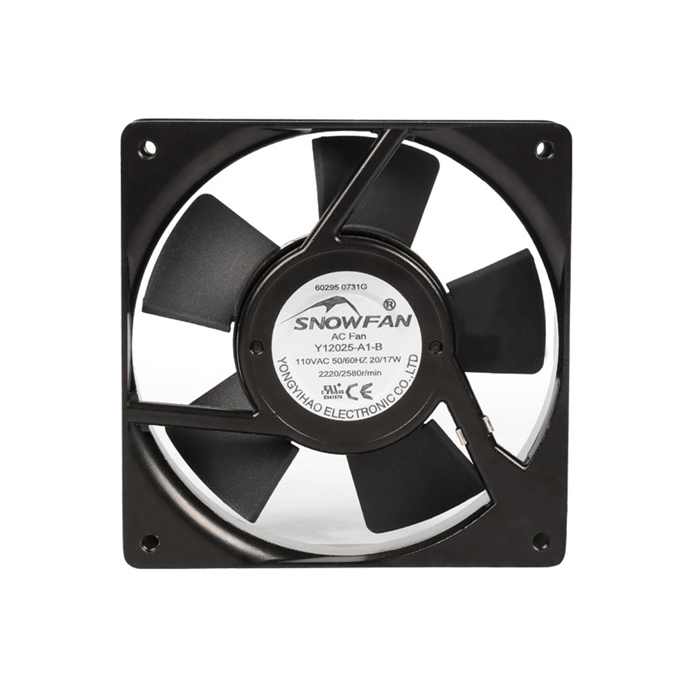 120mm 110v 230v ac 50/60hz 滚珠轴承轴流冷却交流风扇 120x120x25mm
